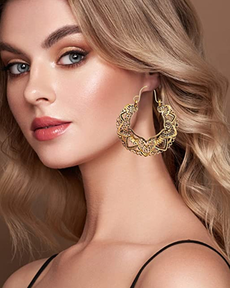 Vinta™ | Überdimensionale hohle Vintage-Ohrringe