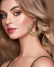 Vinta™ | Überdimensionale hohle Vintage-Ohrringe