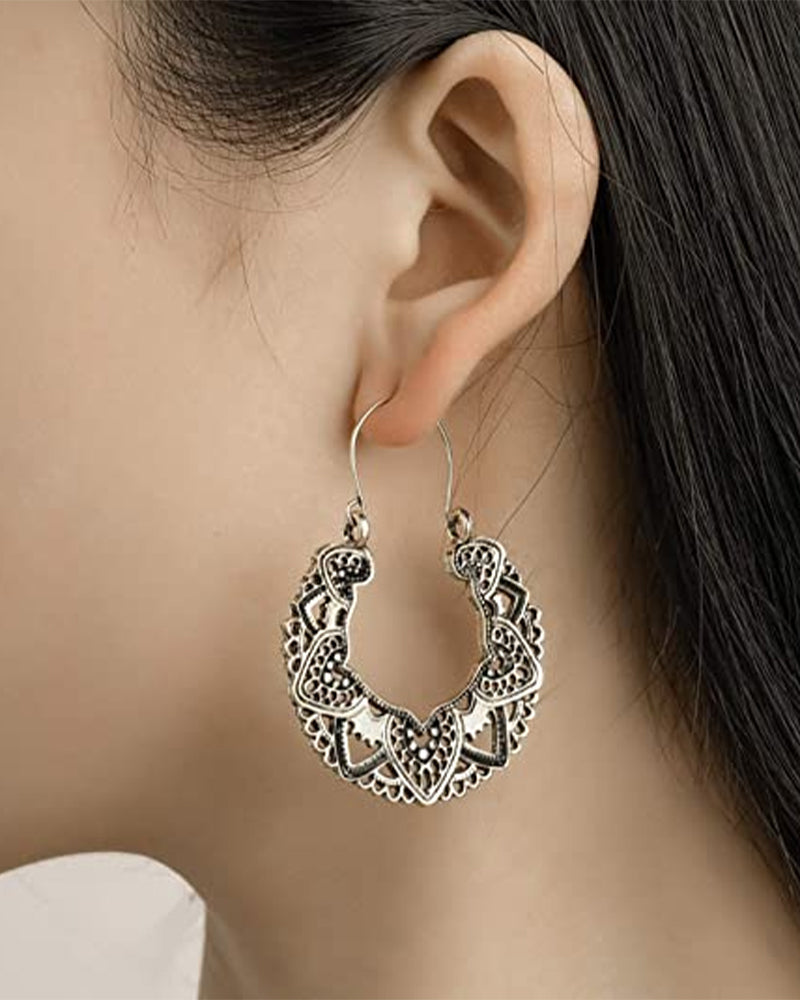 Vinta™ | Überdimensionale hohle Vintage-Ohrringe