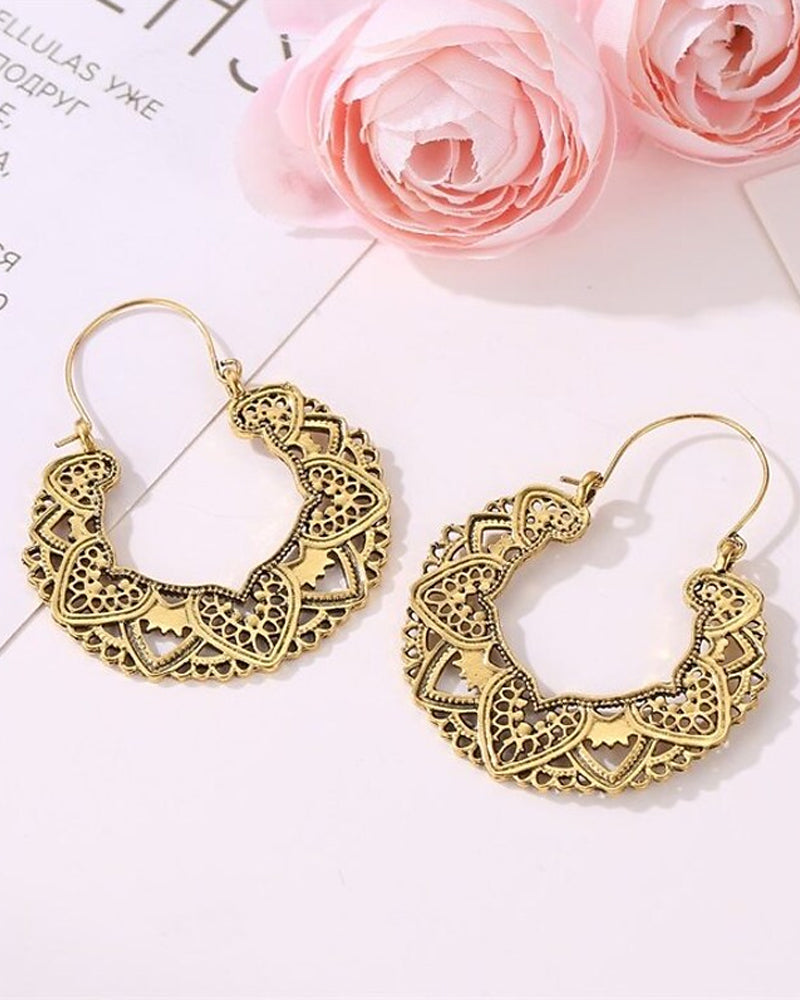 Vinta™ | Überdimensionale hohle Vintage-Ohrringe