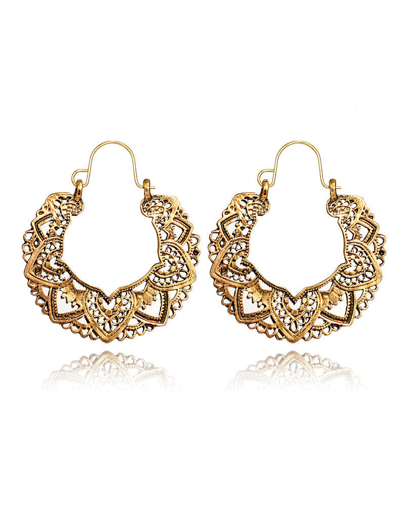 Vinta™ | Überdimensionale hohle Vintage-Ohrringe