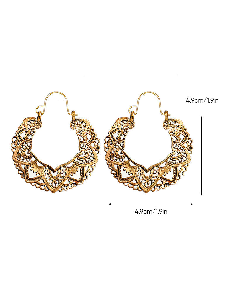 Vinta™ | Überdimensionale hohle Vintage-Ohrringe